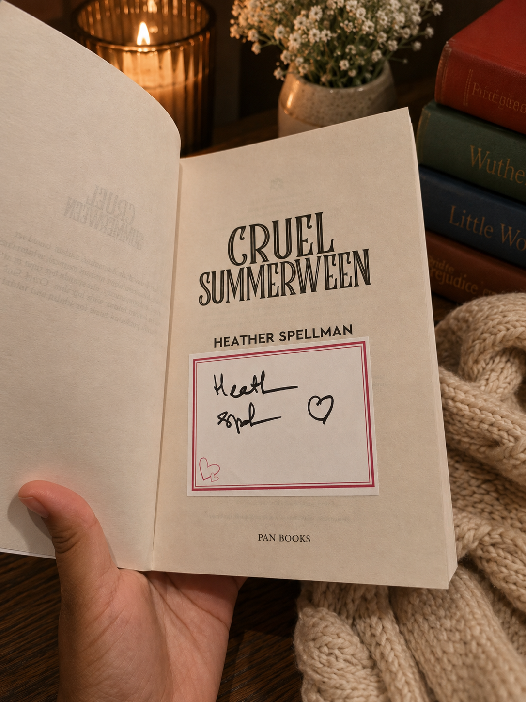 Cruel Summerween by Heather Spellman  (Signed Bookplate)