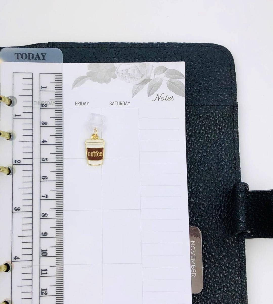 Coffee Cup Dust Plug Charm For Phone Tablet & E-Reader