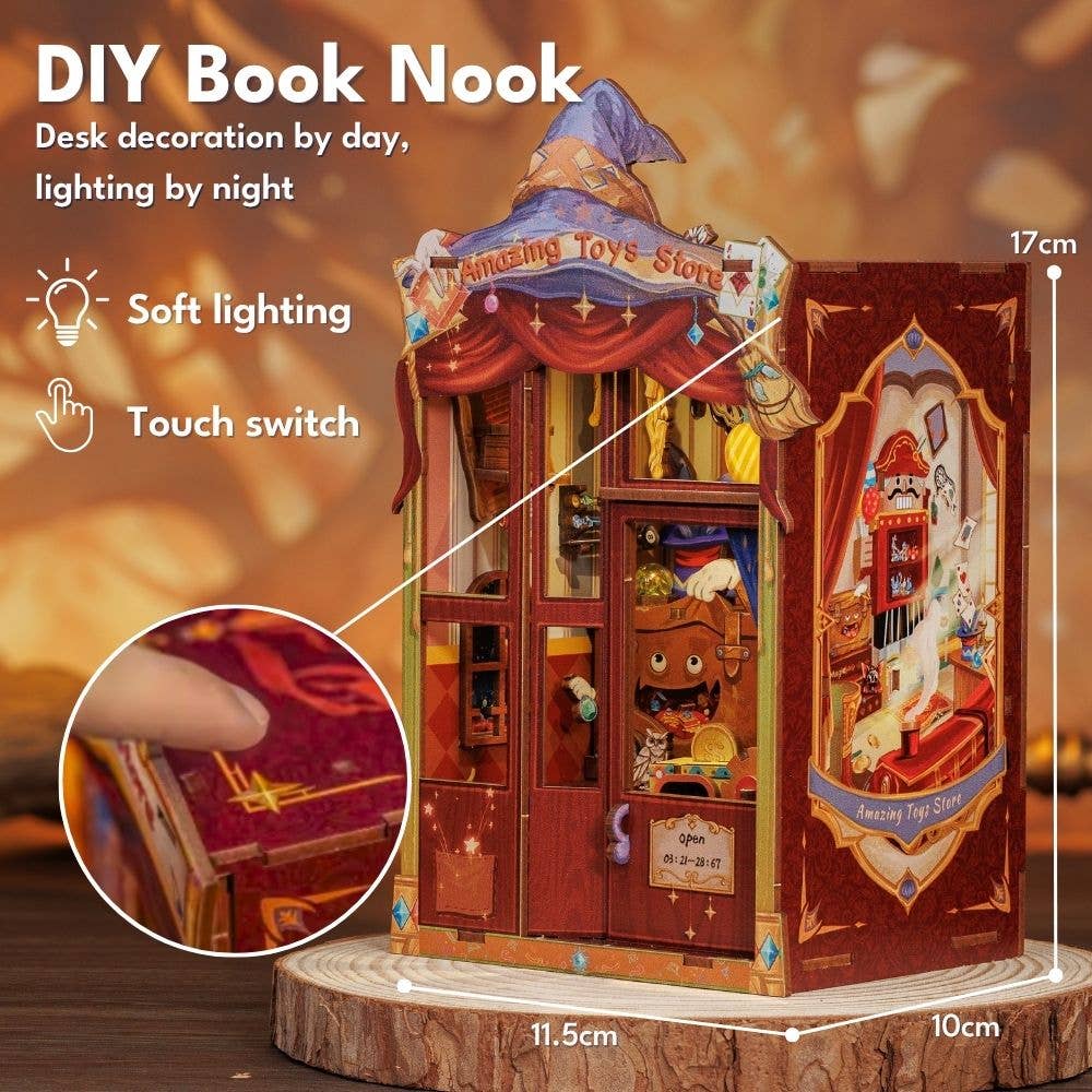 DIY Book Nook Kit - Amazing Toys Store