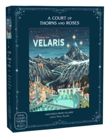 Pre- Order A Court of Thorns and Roses Official Greetings from Velaris 1000-Piece Puzzle : From the ACOTAR Collection
by Sarah J. Maas